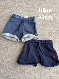 h&m ハーフパンツ　80cm