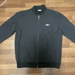 PUMA ブラック ジップアップジャケット XL