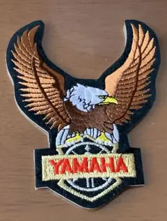 YAMAHA 鷲デザイン ワッペン 約10cm x 12cm