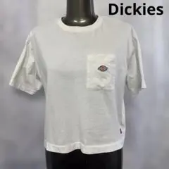 Dickies ホワイト ショート丈Tシャツ
