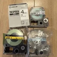 KING JIM TEPRA PRO テープカートリッジ 4mm