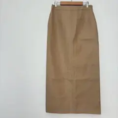 ur's/ユアーズ【L】ロングタイトスカート　フェイクレザー　サイドジップ