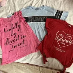 バイラビット 夏用Tシャツ 3枚セット 150〜