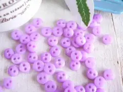 【即購入OK】100個（#1511）６mm　6ミリ　ミニ 紫