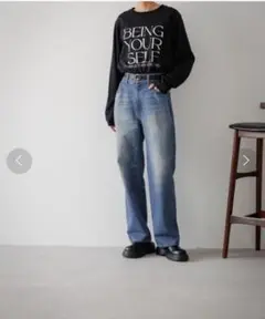JEANASIS【eL】Loose Wide Denim Pants M