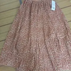 GREEN PARK 花柄プリーツスカート Fサイズ
