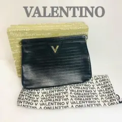 【特価品】VALENTINO ヴァレンティノ ヴィンテージ クラッチバック 黒