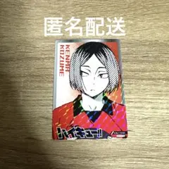 ハイキュー！　きゃらくたぶる カードグミ4 孤爪研磨
