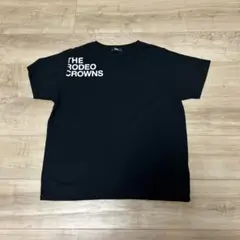 RODEO CROWNS ロデオクラウンブラック Tシャツフリーサイズ