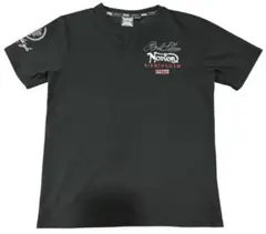 【新品未使用】Norton 半袖Tシャツ 刺繍ロゴ ブラック Mサイズ