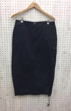 Y2K 古着 MARINA SPORT 裾ゴムバルーン カーゴロングスカート