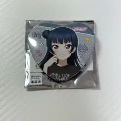 ラブライブ！サンシャイン　ハート型缶バッジY2Kファッション　津島善子