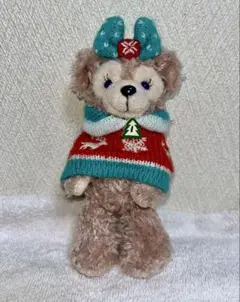 【東京ディズニーシー】シェリーメイ クリスマス ぬいぐるみバッジ 2011年