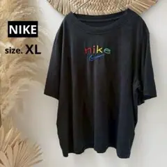 【NIKE・ナイキ】 DRY-FIT レディースロゴTシャツ・ロゴ刺繍・ＸＬ
