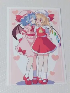 【オリジナルイラスト】東方Project レミリア&フランドール