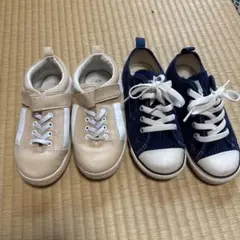 キッズ　スニーカーセット　18センチ　19センチ