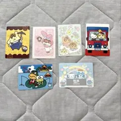 サンリオ どうぶつの森 amiibo 特典 シール コンプリートセット