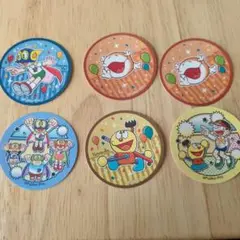 藤子・F・不二雄 生誕90周年記念 まんまる焼き シール 6枚セット