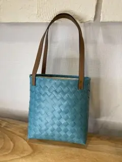 ☆ おしゃれ プラバック 新品 ターコイズブルー