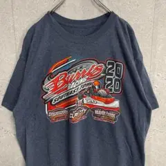 レーシング　カープリント　　イベント　ツアー　グレーTシャツ L程度