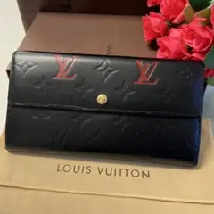 未使用に近い‼️ ルイヴィトン ヴェルニ ポルトフォイユ サラ 財布 長財布