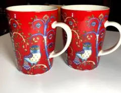 新品 iittala タイカ マグカップ 400ml レッド