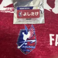ファジアーノ岡山 応援グッズ43 よしたけ ひらがなネームプレート