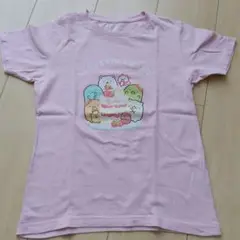すみっコぐらし 半袖Tシャツ ピンク