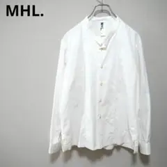MHL. バンドカラーシャツ デザインシャツ