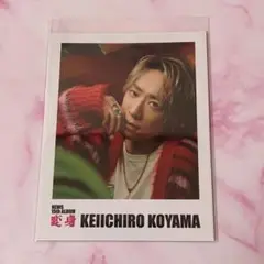 NEWS 変身 チェキ風カード 小山慶一郎