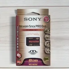 SONY Memory Stick PRO Duo 2GB