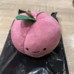 ファジアーノ岡山 ぬいぐるみ キーホルダー　桃