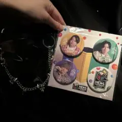 NEWS JOYPOLIS バッグチャーム　缶バッジ　セット