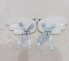 水色デイズ シークレットヘアクリップ　サンリオ