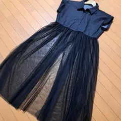 デニム&チュール