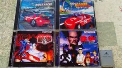 PS 名作ゲーム ソフト 4本 メモリーカード セット