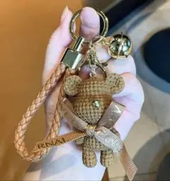 リッチでキュートなクマさん＊ キーホルダー クマ ベア チャーム プレゼント