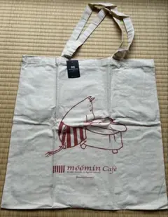 ムーミンカフェエコバッグ ポストカード　ステッカー　チケットホルダー