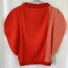 【極美品】18ss PLEATS PLEASE バイカラー サークル トップス