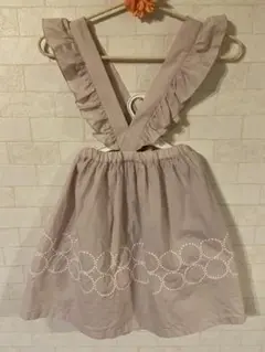 【新品未使用】mina perhonen タンバリン ジャンパースカート