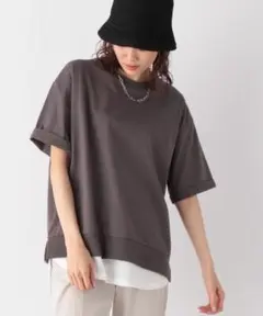 【新品】GLOBAL WORK フェイクレイヤーTシャツ