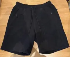 GU×UNDERCOVER ブラックダブルフェイスショーツ　サイズS