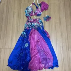 ベリーダンス衣装　青・ピンク
