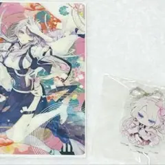 ①泡沫のユークロニア　ユークロ　クリアカード　アクキー　雛菊　2点セット