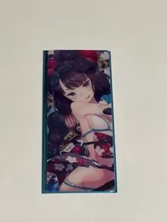 FGO 最終再臨展 編成画面風カード セイバー 葛飾北斎 水着 お栄
