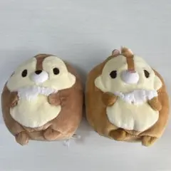 Disney ufufy ぬいぐるみ チップとデール