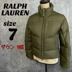 【RALPH LAUREN】 ラルフローレン ダウン ジャケット 濃緑 7