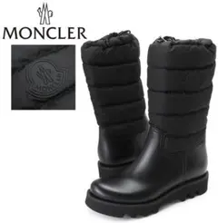 【新品未使用】新作 MONCLER モンクレール ダウンブーツ 黒 23.5