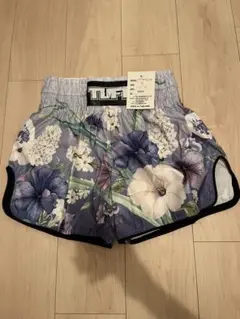 TUFF キックパンツ M フラワー　ブルー