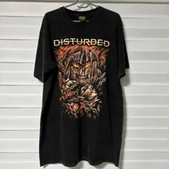 DISTURBED グラフィックTシャツ ブラック